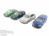 1:87 H0 WIKING COLLECTION VW AUDI MODEL LOT 4 PCS.