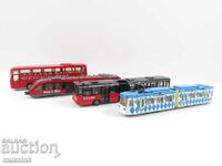 1:87 H0 SIKU COLLECTION BUS TRAM MODEL LOT 4 PCS.