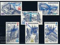 Cehoslovacia 1978 - arhitectura MNH