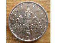 5 pence 2001 - Great Britain