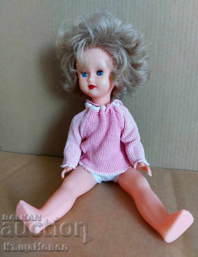 . OLD SOC CHILDREN'S TOY DOLL WITH CLOSING EYES with price 25.00 BGN | € 12.78 . OLD SOC CHILDREN'S TOY DOLL WITH CLOSING EYES with price 25.00 BGN | € 12.78