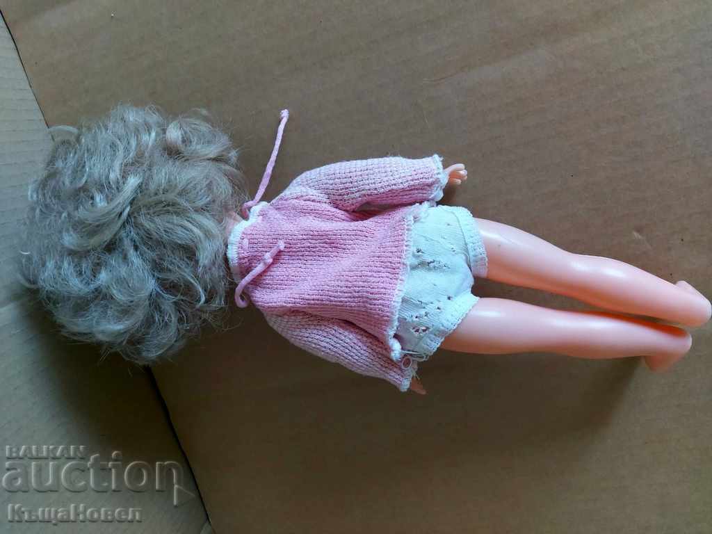 . OLD SOC CHILDREN'S TOY DOLL WITH CLOSING EYES - 6 . OLD SOC CHILDREN'S TOY DOLL WITH CLOSING EYES - 6