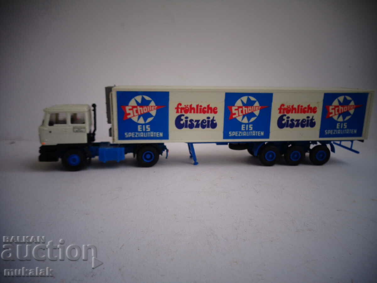 KIBRI H0 1/87 DAF TRUCK MODEL CARURU DE JUCARIE