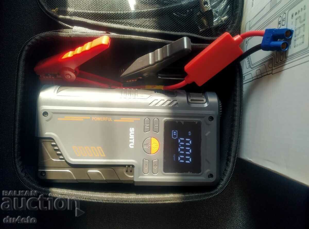 Starter battery booster for car power bank 4 in 1 with compressor - 5 Starter battery booster for car power bank 4 in 1 with compressor - 5