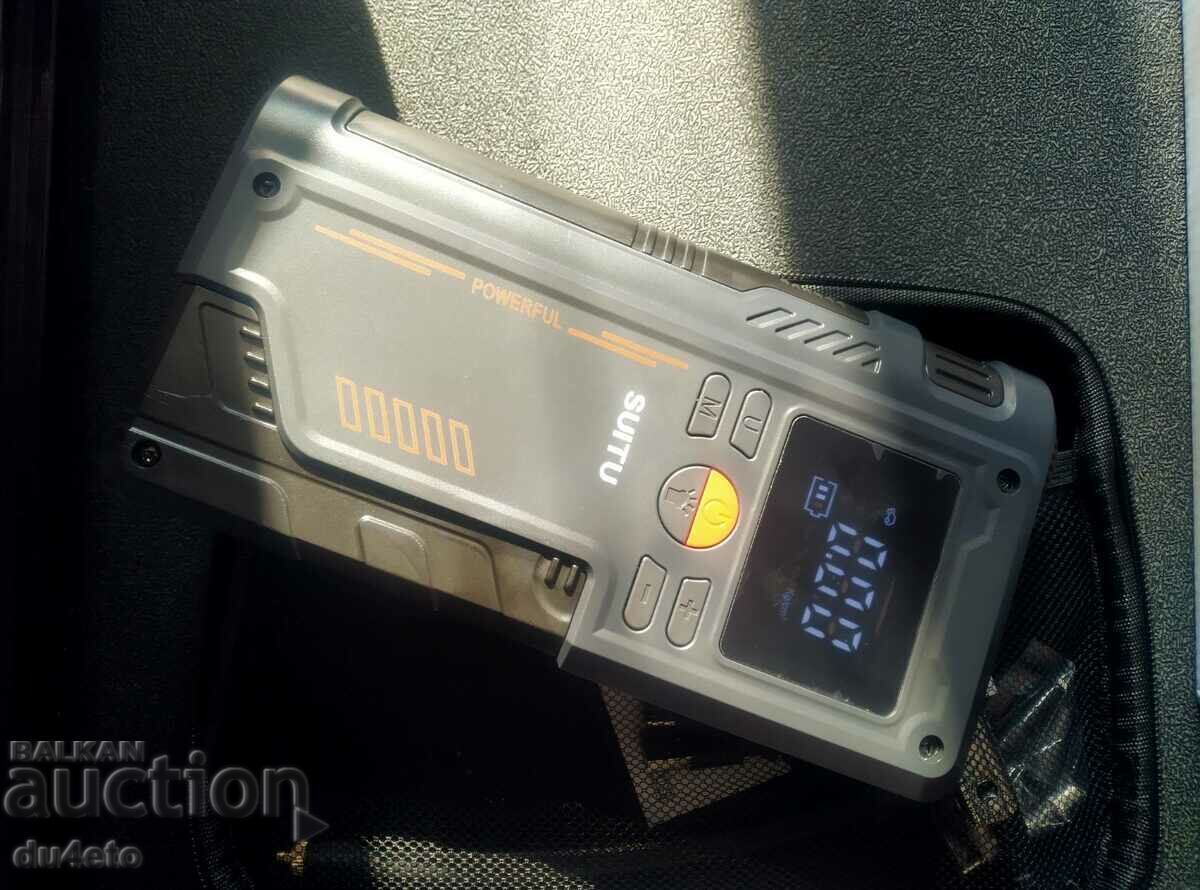 Starter battery booster for car power bank 4 in 1 with compressor - 7 Starter battery booster for car power bank 4 in 1 with compressor - 7