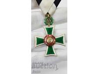 Rare royal officer's order 20 years Excellent Service Boris III