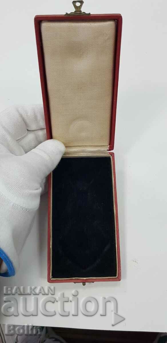 Rare royal box for Order of Military Merit 6th century. Boris III - 6 Rare royal box for Order of Military Merit 6th century. Boris III - 6