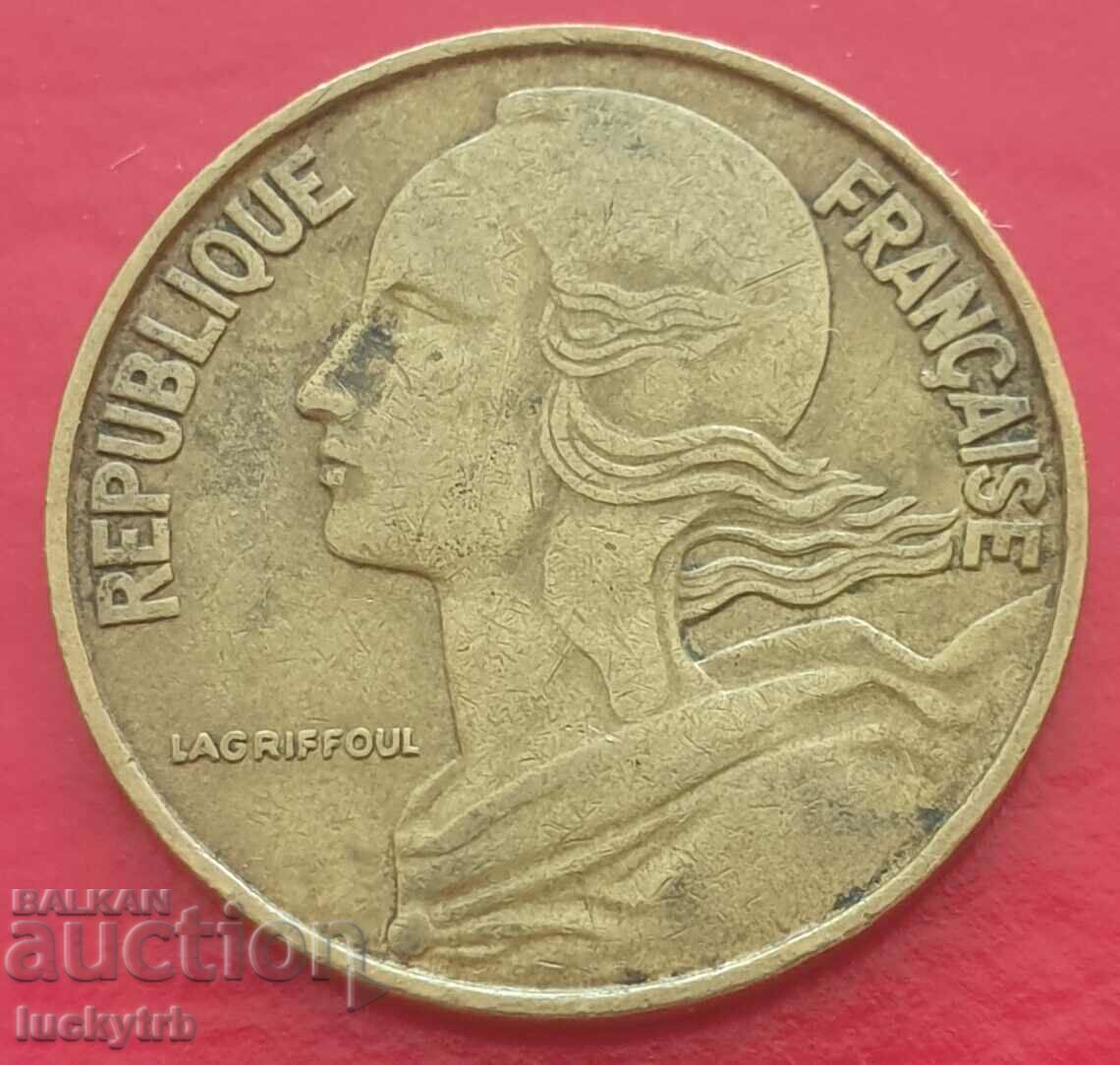 20 сантима 1964 - Франция с цена € 0.20 | 0.39 лв.