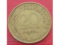 20 centimes 1968 - Γαλλία