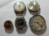 Russian watches 5pcs -0.01st