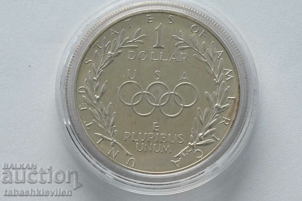 USA 1 Dollar 1988 Silver Coin Certificate 26.73g 900 with price 100.00 BGN | € 51.13 USA 1 Dollar 1988 Silver Coin Certificate 26.73g 900 with price 100.00 BGN | € 51.13