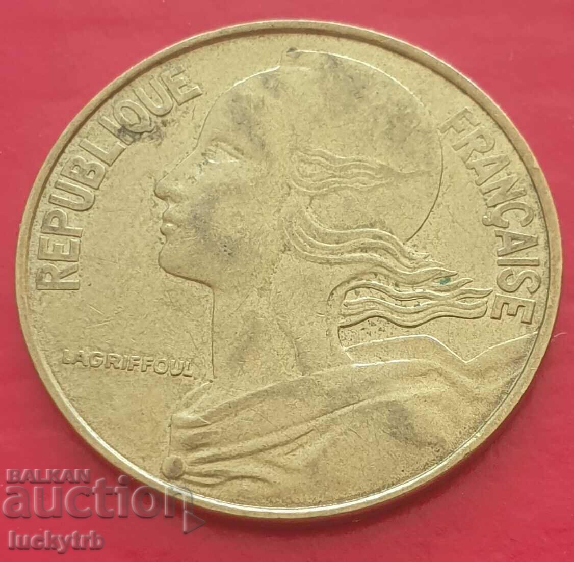 20 сантима 1984 - Франция с цена € 0.20 | 0.39 лв.
