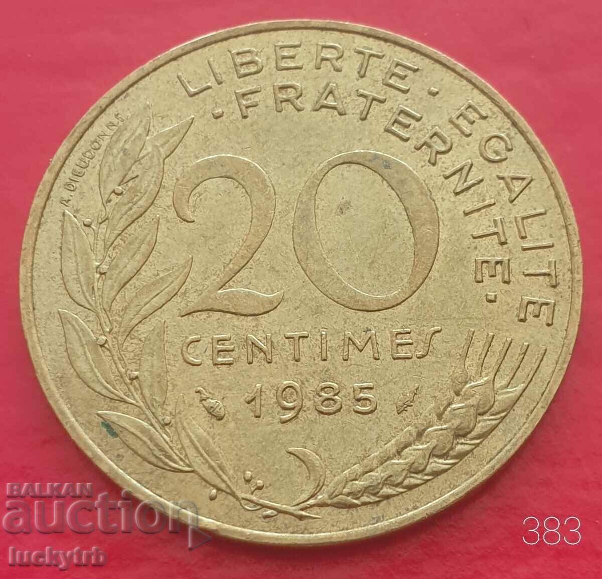 20 centimes 1985 - France 20 centimes 1985 - France