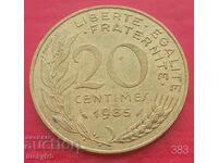 20 centimes 1985 - France