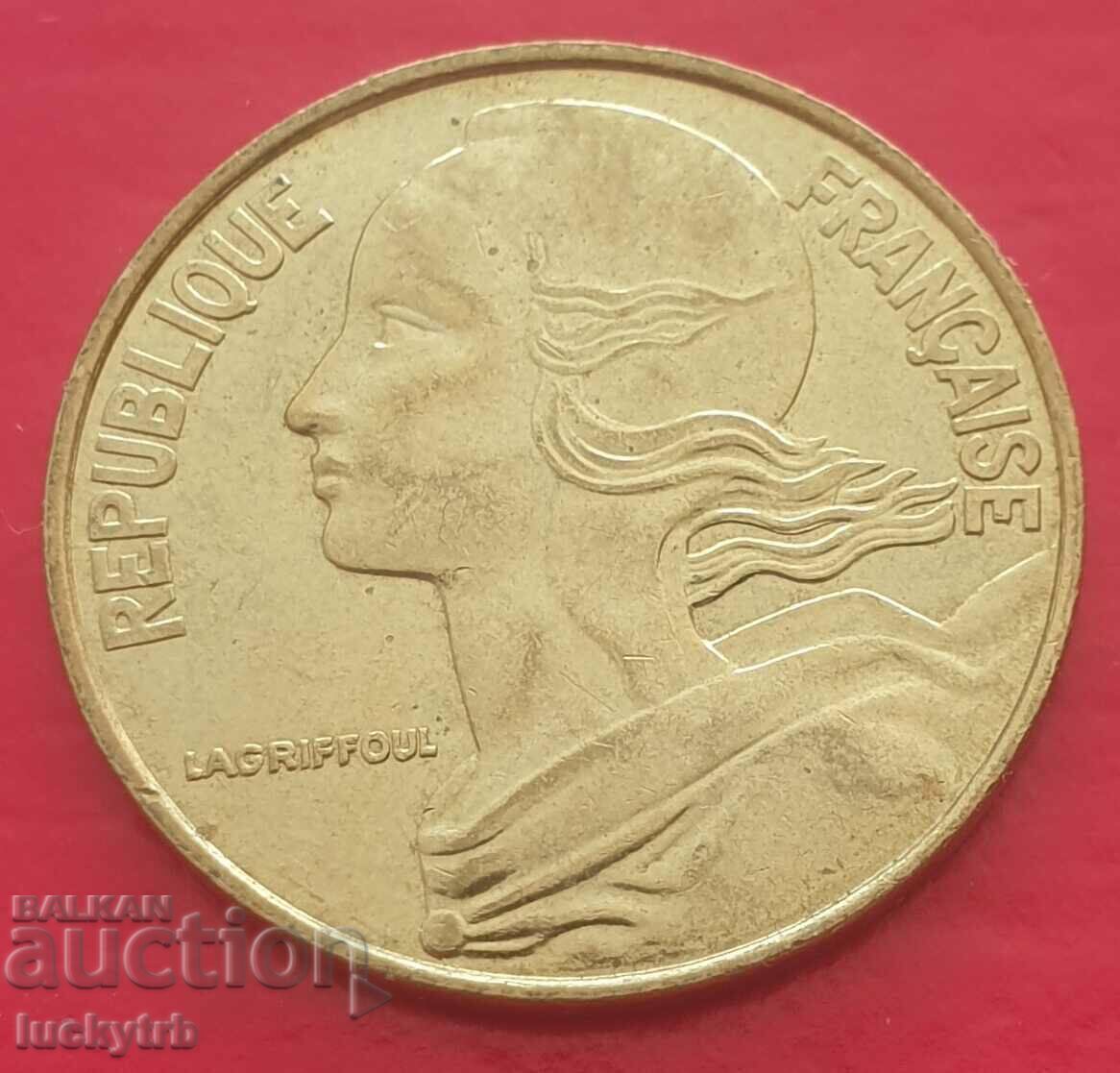 20 centimes 1989 - Γαλλία με τιμή € 0.20 | 0.39 BGN 20 centimes 1989 - Γαλλία με τιμή € 0.20 | 0.39 BGN