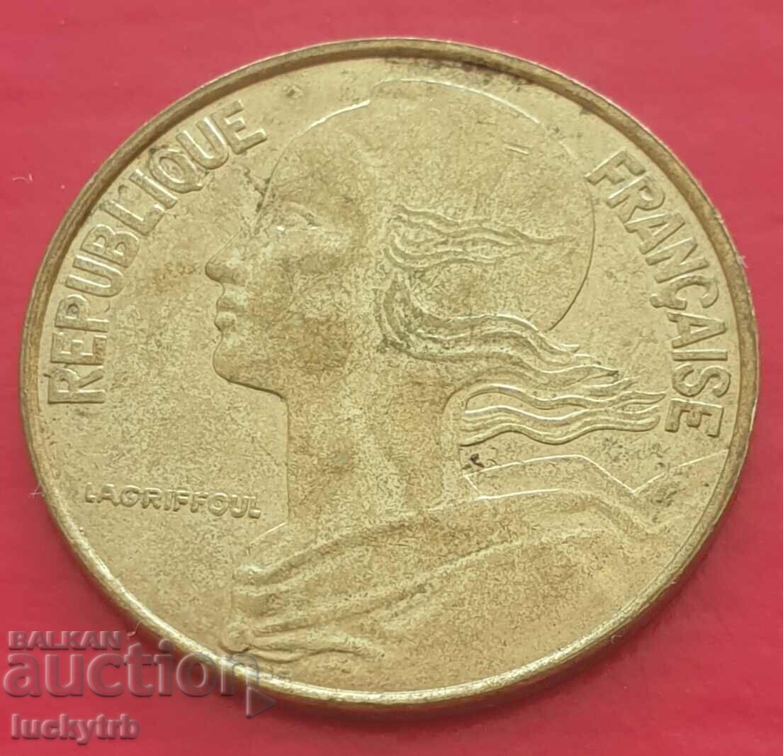 20 сантима 1997 - Франция с цена 0.40 лв. | € 0.20 20 сантима 1997 - Франция с цена 0.40 лв. | € 0.20