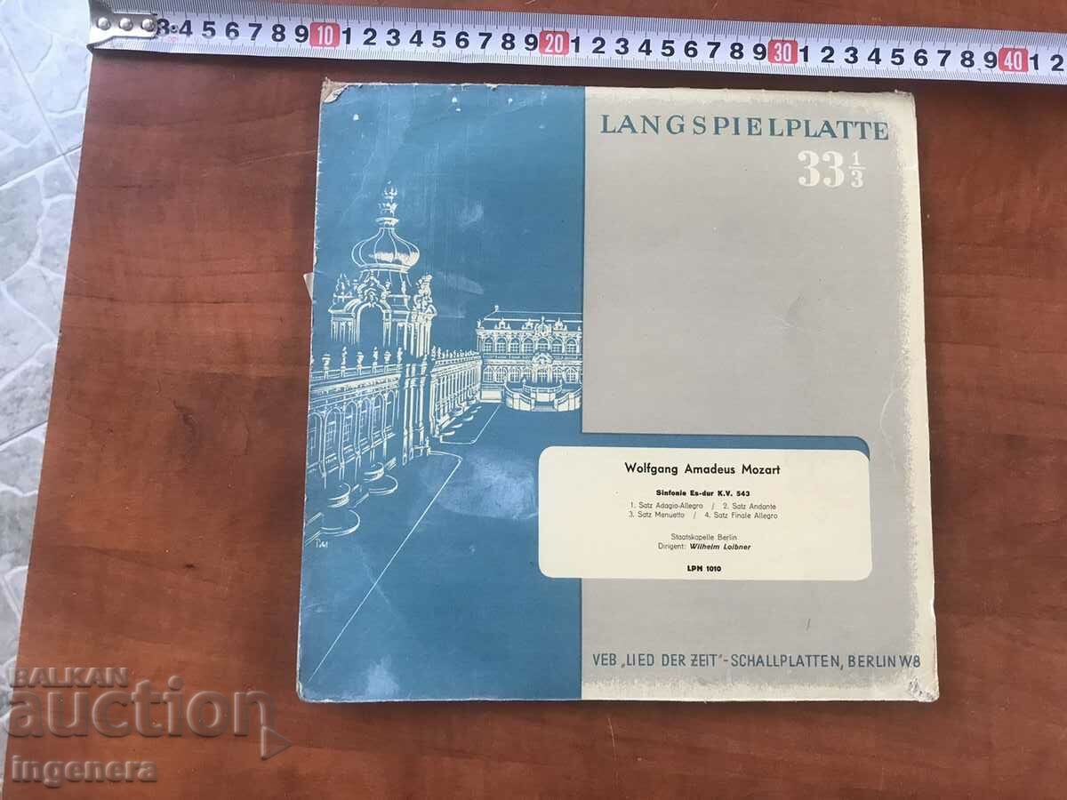 Auction RECORD GRAMOPHONE CLASSICAL MUSIC-MOZART Auction RECORD GRAMOPHONE CLASSICAL MUSIC-MOZART