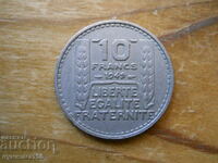 10 Francs 1949 - Algeria (French Colony)