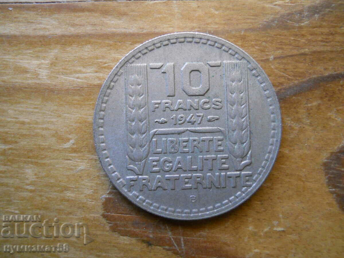 10 Francs 1947 - Algeria (French Colony)