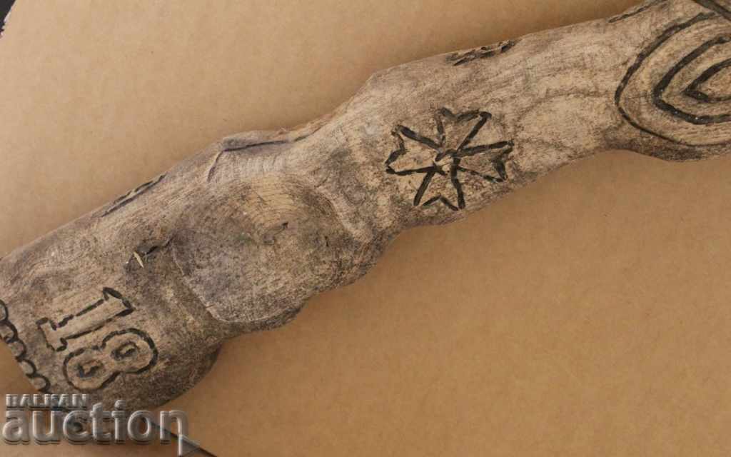 ДЪРВЕНА ПУШКА ДЕТСКА ИГРАЧКА КРЪСТ ХРАБРОСТ 18 ЕТЪРСКИ ПОЛК - 5 ДЪРВЕНА ПУШКА ДЕТСКА ИГРАЧКА КРЪСТ ХРАБРОСТ 18 ЕТЪРСКИ ПОЛК - 5