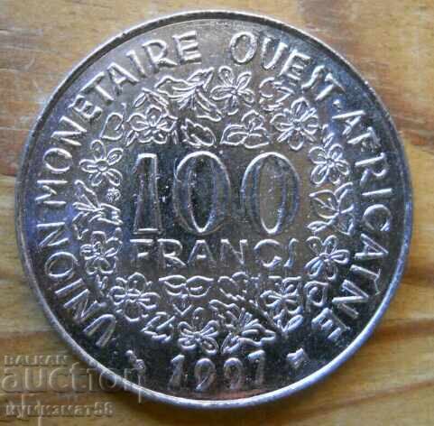 100 de franci 1997 - Africa de Vest