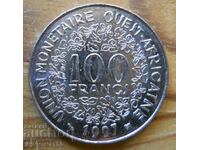 100 de franci 1997 - Africa de Vest