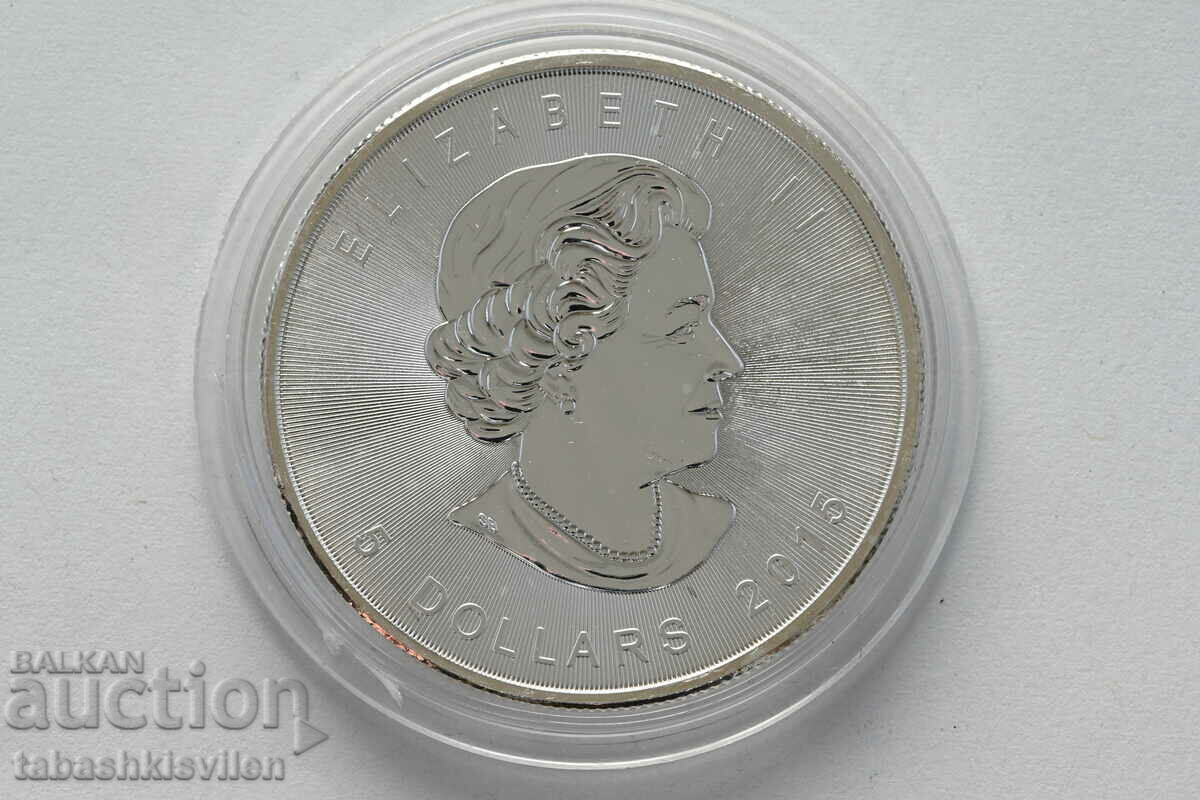 Canada $5 2015 Silver Ounce