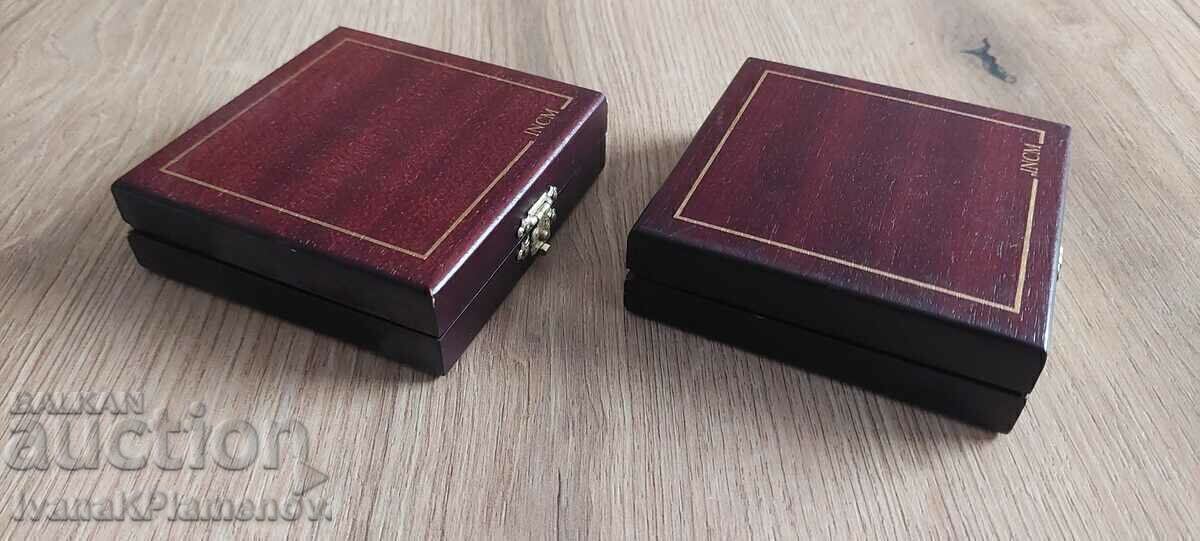 Wooden boxes 2 pieces for collectors - 7