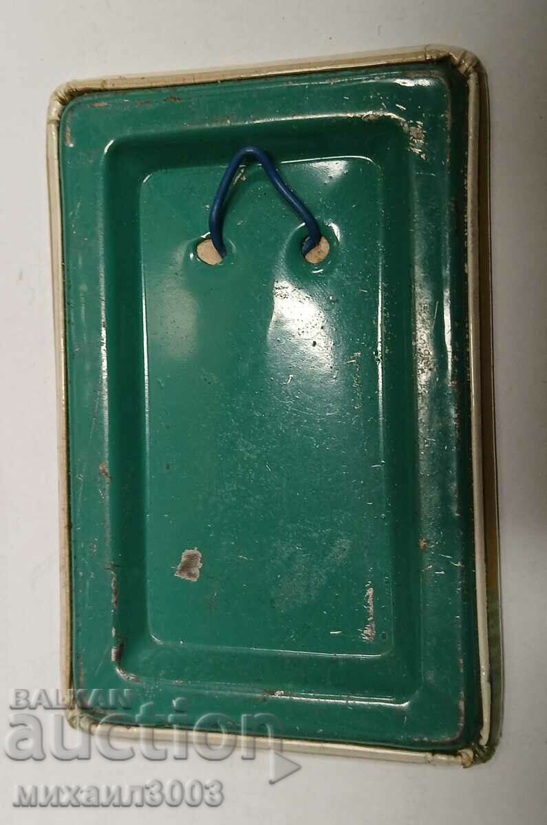 Auction  OLD METAL GREEK ICON OF ST. SPIRIDON