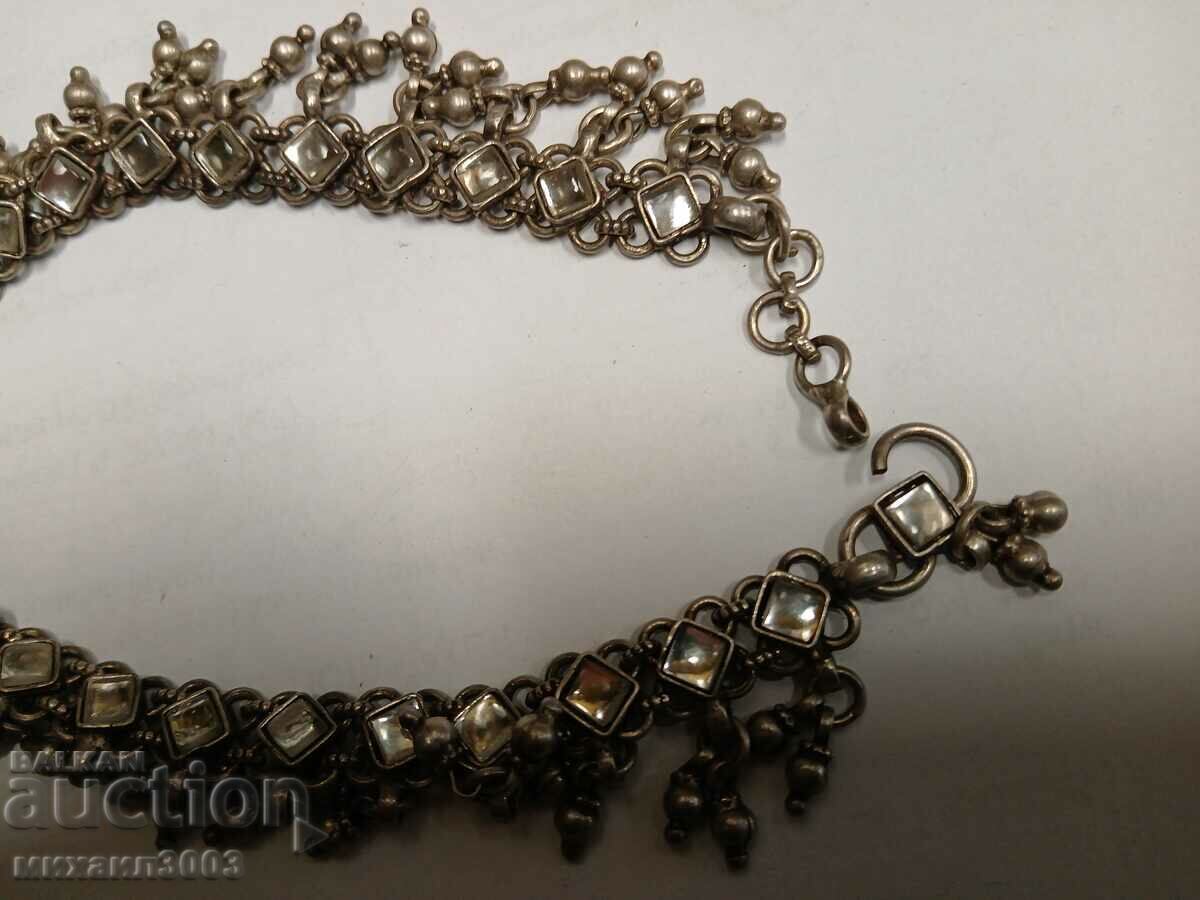 Delivery of OLD HANDMADE SILVER ANKLE BRACELET Delivery of OLD HANDMADE SILVER ANKLE BRACELET