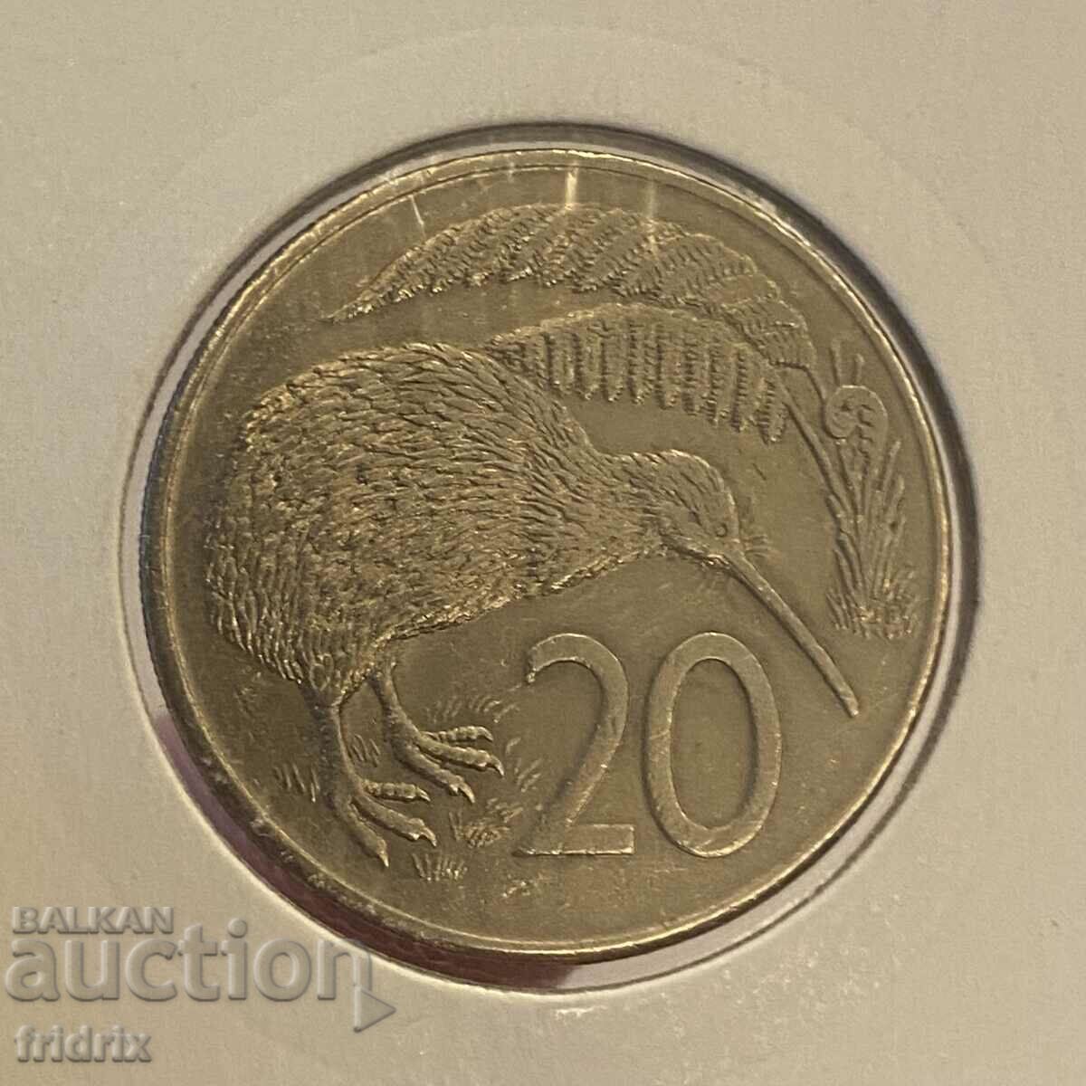 Нова Зеландия 20 цента  / New Zealand 20 cent 198