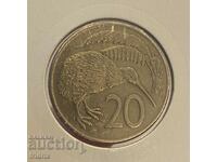 New Zealand 20 cents / New Zealand 20 cents 198