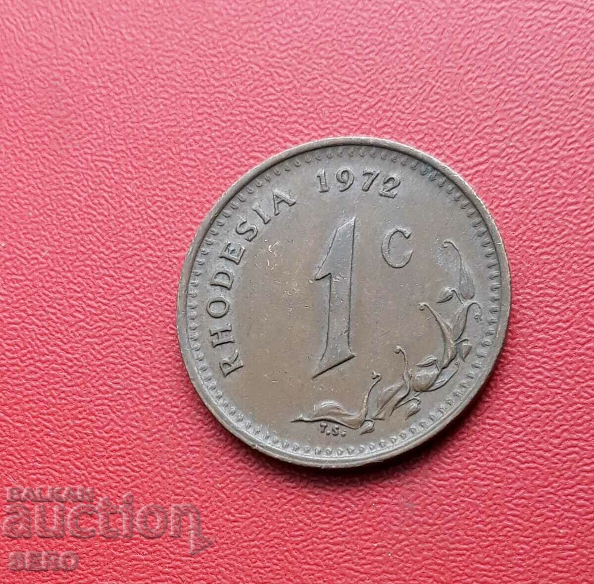 Rhodesia-1 cent 1972