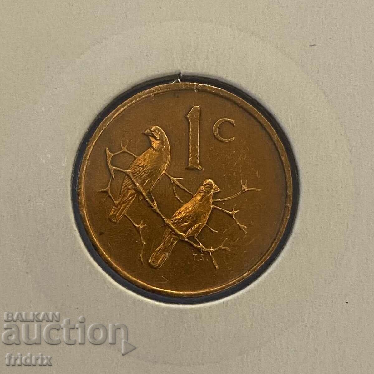 South Africa 1 cent / South Africa 1 cent 1966