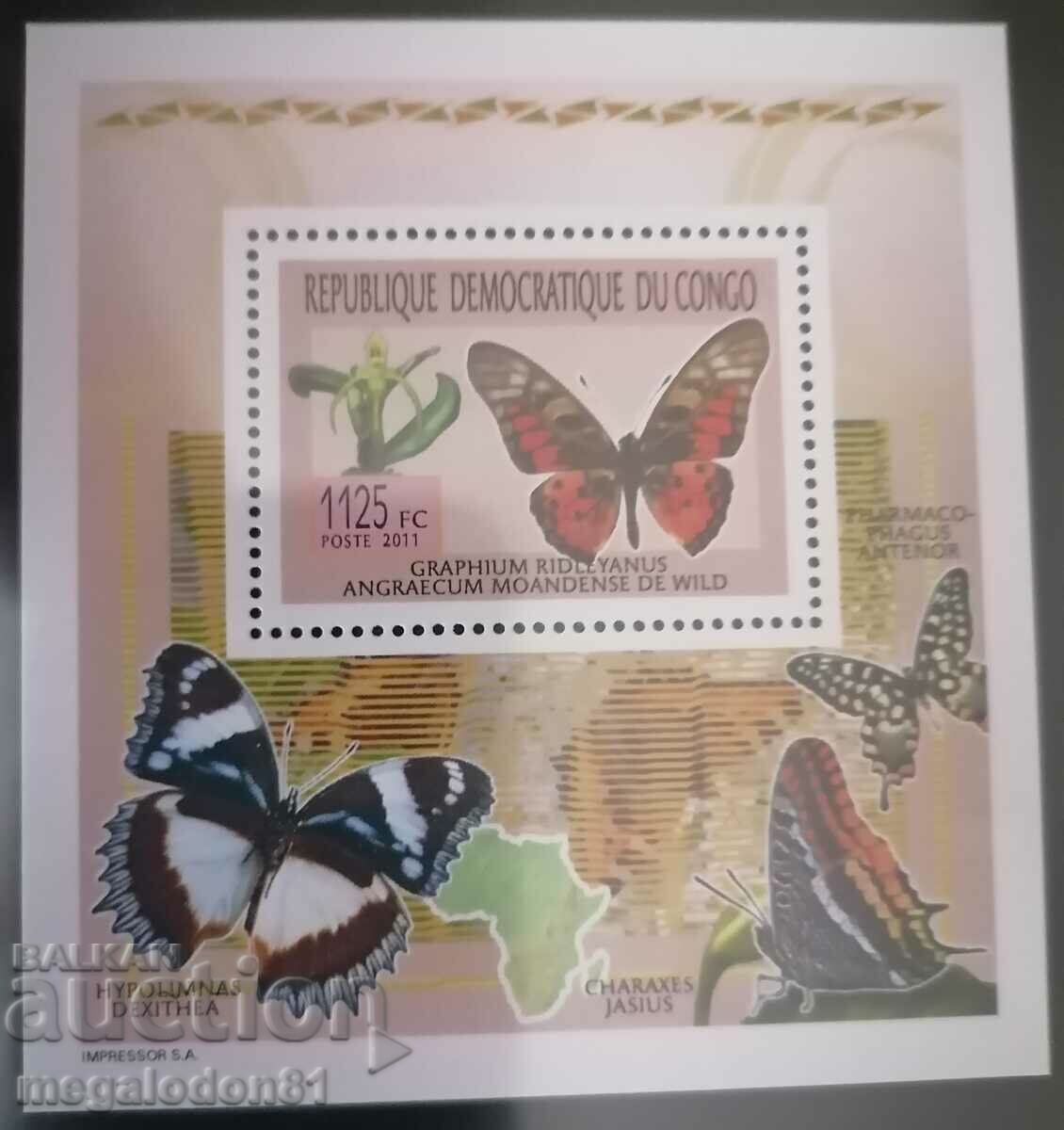 Republic of the Congo - fauna, butterflies