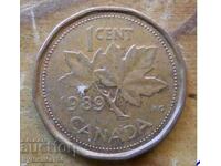 1 cent 1989 - Canada