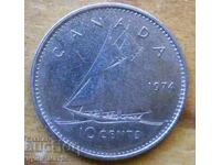 10 cenți 1974 - Canada