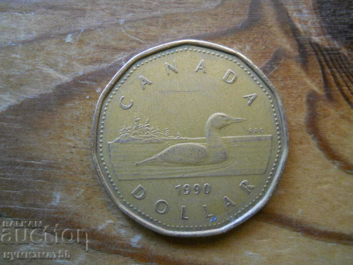 1 dollar 1990 - Canada