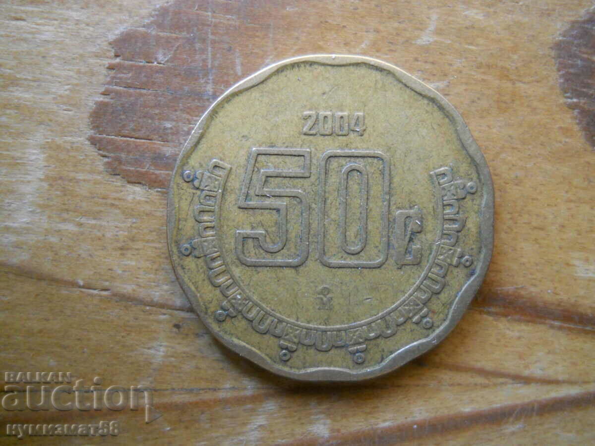 50 centavos 2004 - Mexic