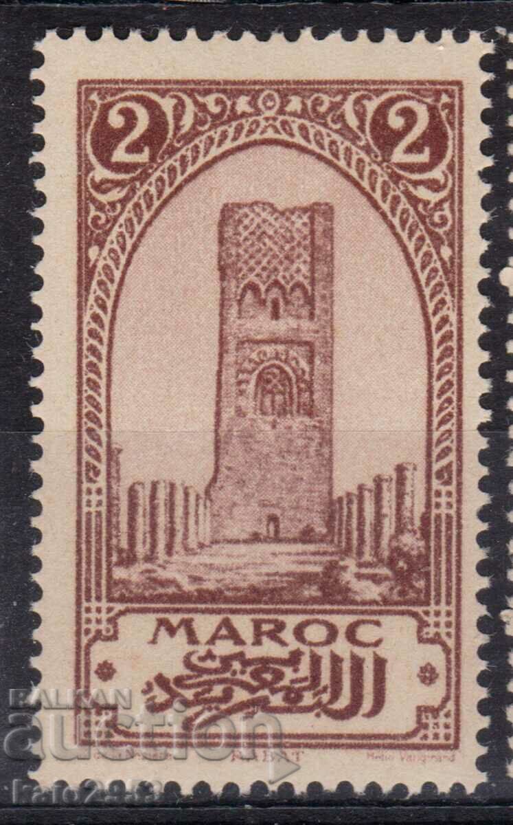 Franța/Maroc-1923-Regular-Moschee din Marrakesh, MNH