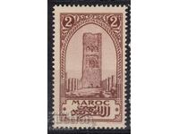 France/Morocco-1923-Ordinary-mosque in Marrakesh, MNH