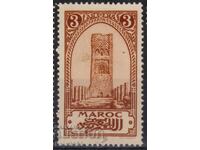 France/Morocco-1923-Ordinary-mosque in Marrakesh, MNH