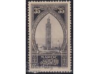 Франция/Мароко-1923-Редовна-джамия в Рабат,MNH