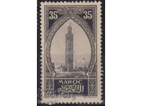 France/Morocco-1923-Ordinary-mosque in Rabat, MNH