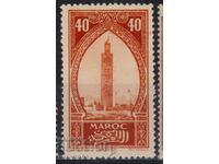 France/Morocco-1923-Ordinary-mosque in Rabat, MNH