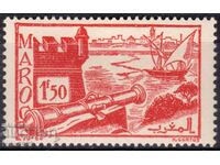 Franța/Maroc-1939-Regular-Sea Fort, MNH