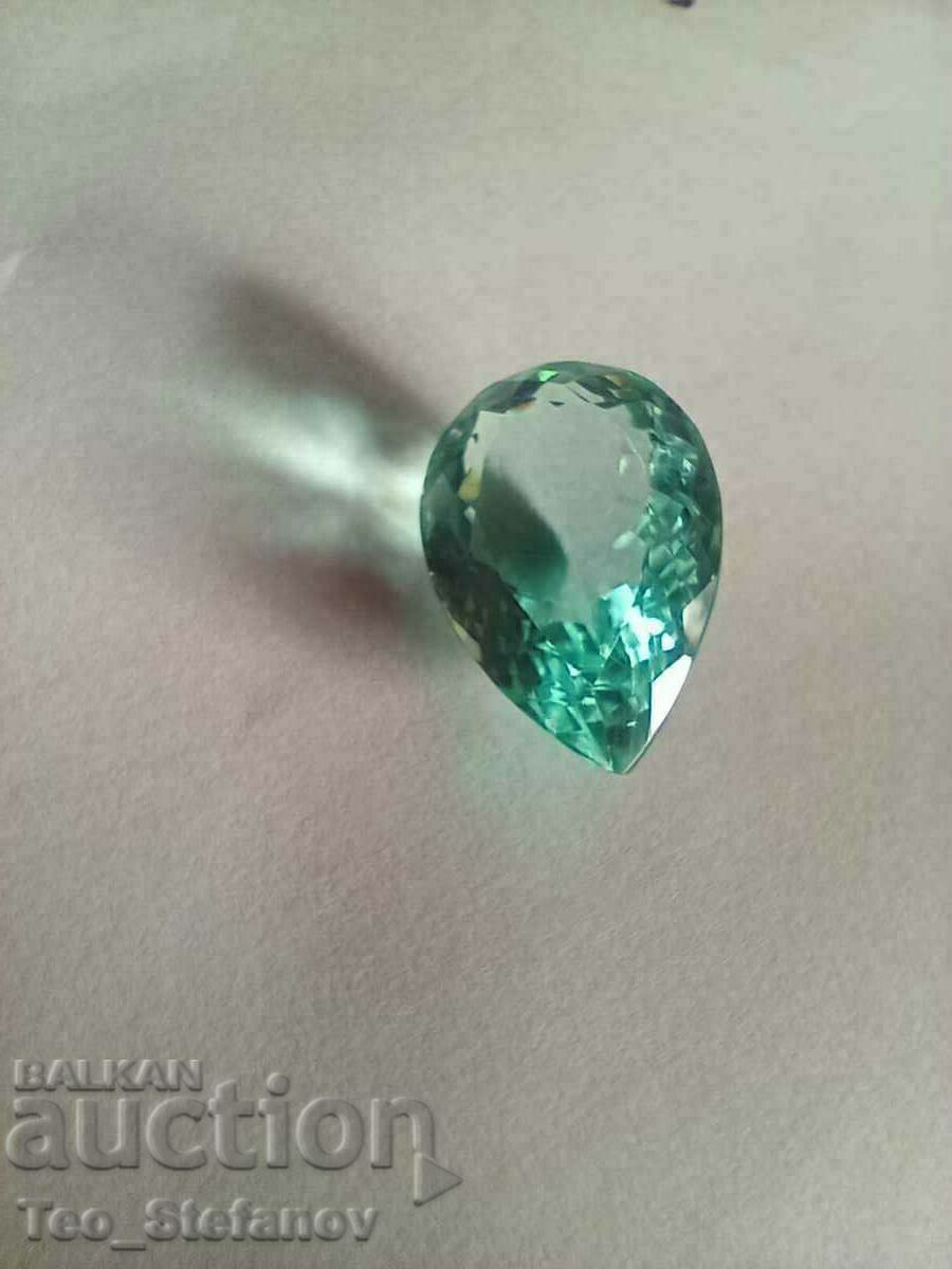 Large aquamarine 39.65 carats with certificate