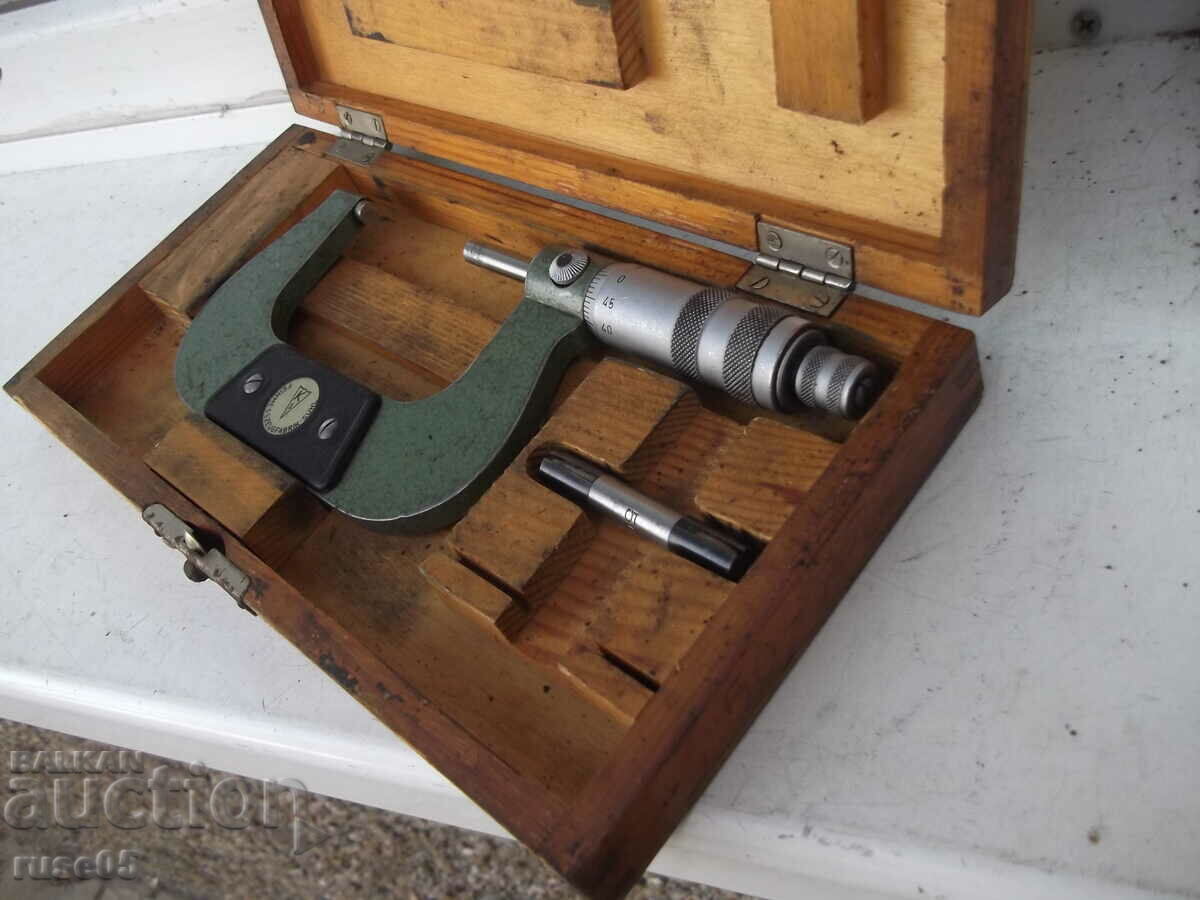 Μικρόμετρο "50 - 75 mm" γερμανικής εργασίας - 1 - 5 Μικρόμετρο "50 - 75 mm" γερμανικής εργασίας - 1 - 5