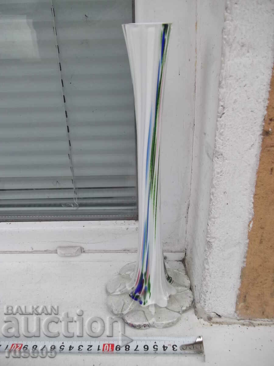 Glass vase - 4 with price 15.00 BGN | € 7.67