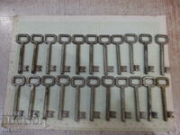 Lot of 22 pcs. the lock key